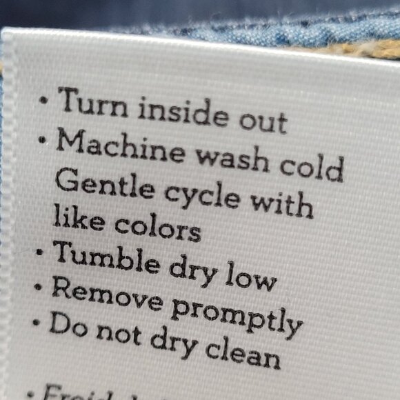 Paige Denim Blue Skyline Bootcut Low Rise Dark Wash Stretch Jeans USA 24 (24x32) - Picture 13 of 13